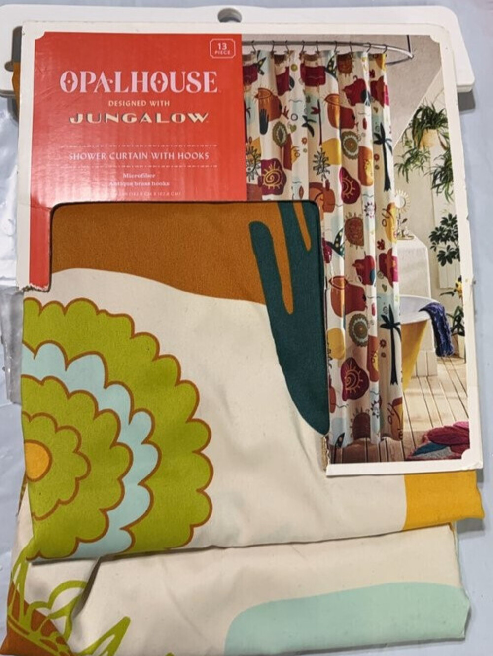 Opalhouse Designed with Jungalow Shower Curtain Brand New (No Hooks)